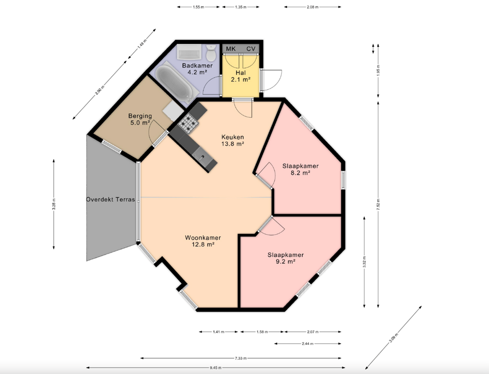 mediumsize floorplan
